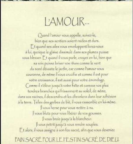  L'amour